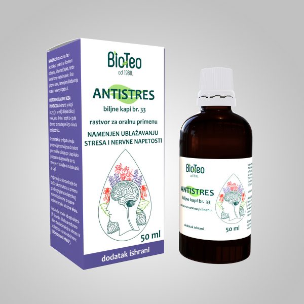 Antistres - biljne kapi br. 33